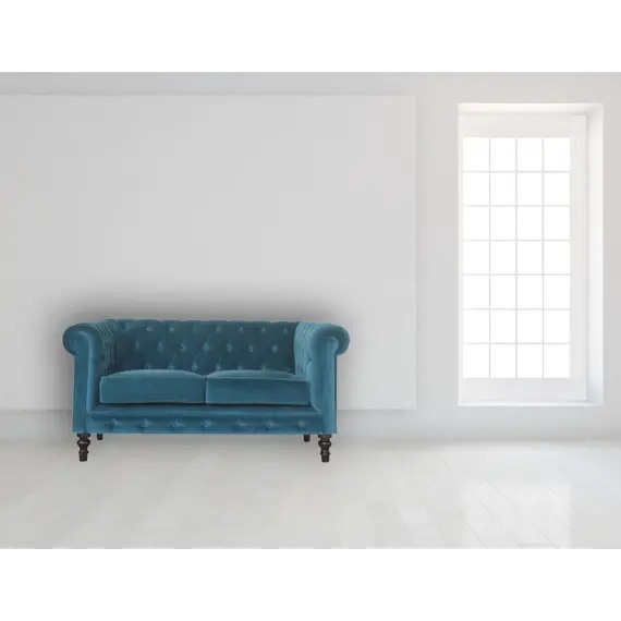 Buy Teal Chesterfield Sofa, 11 image