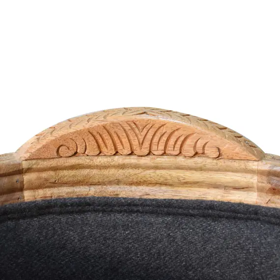 Buy Carved Battleship Tweed Pet Bed, 5 image