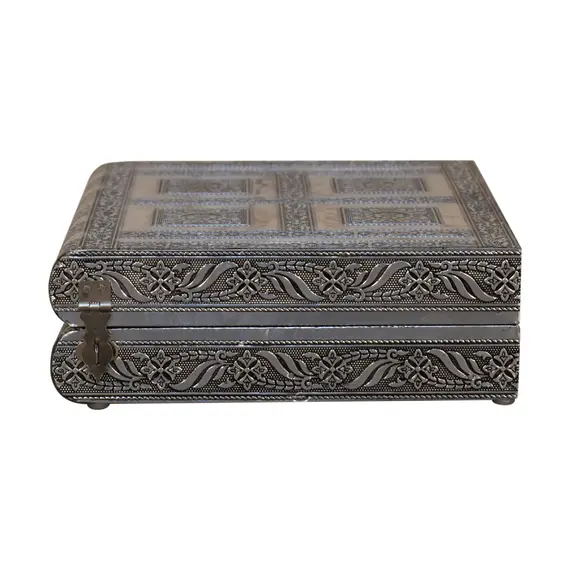 Buy Royal Blue Single Jewellery Box, 18 image