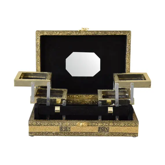 Buy Black Single Rod Jewellery Box, 3 image