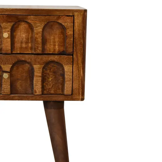 Buy Chestnut Arch Bedside, 5 image