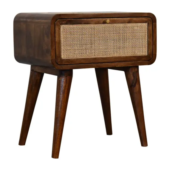 Buy Chestnut Woven Bedside, 3 image