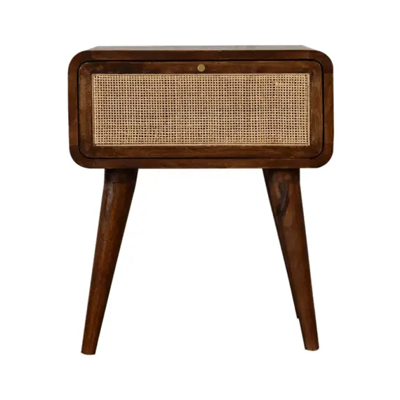 Buy Chestnut Woven Bedside, 12 image