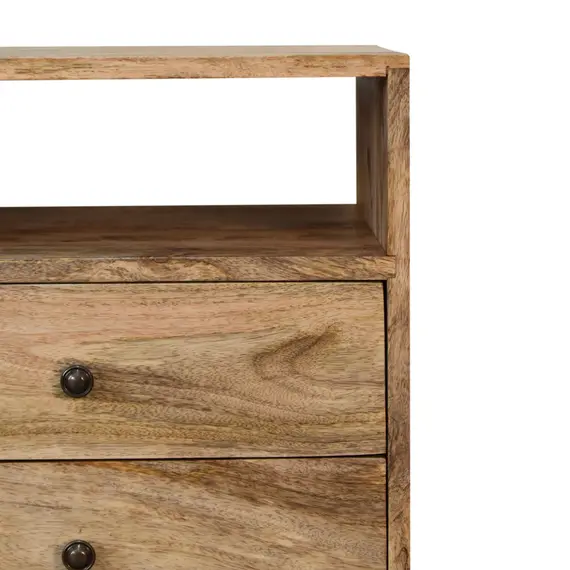 Buy Classic Oak-ish Bedside, 5 image