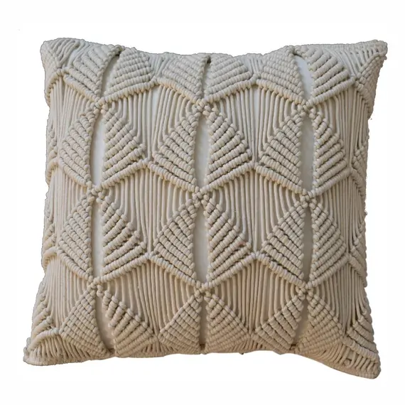 Buy Esmi Cushion Set of 2 - Natural White, 3 image