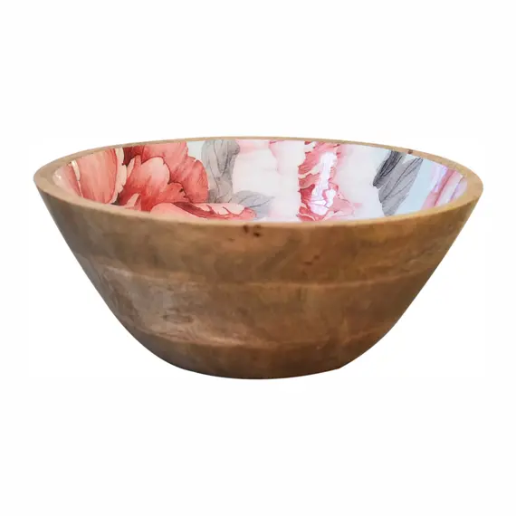 Buy Pink Floral Bowl Set of 2, 5 image