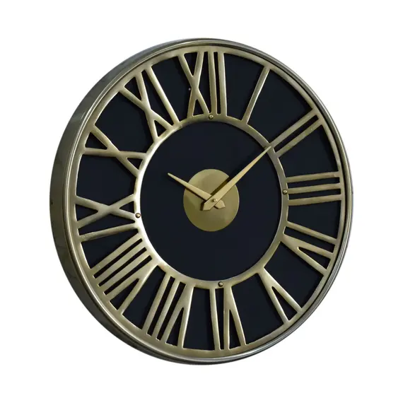Buy Black and Gold Wall Clock, 11 image