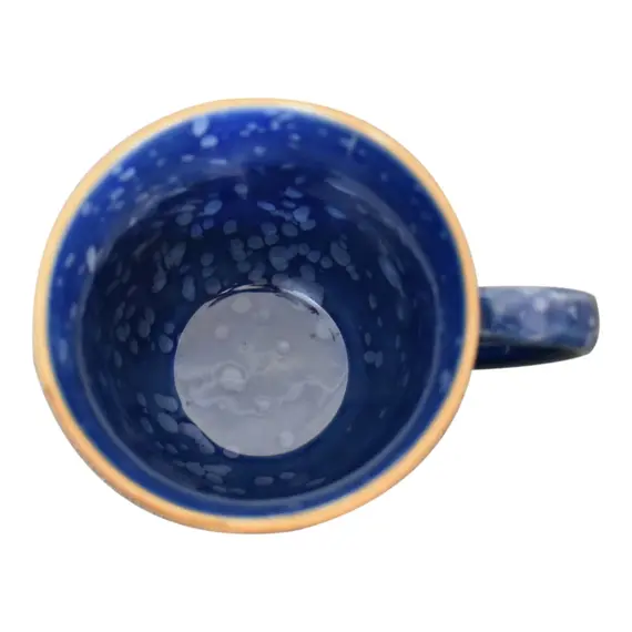 Buy Blue Ribbed Mug - Set of 4, 5 image