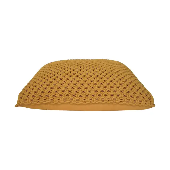 Buy Myra Cushion Set of 2 - Mustard, 7 image