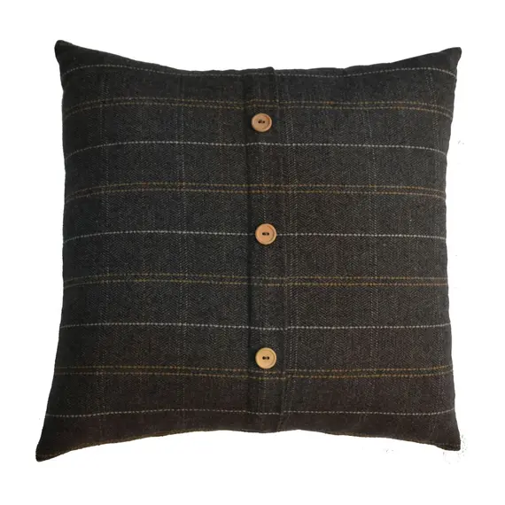 Buy Quinn Cushion Set of 2 - Pewter Tweed, 8 image