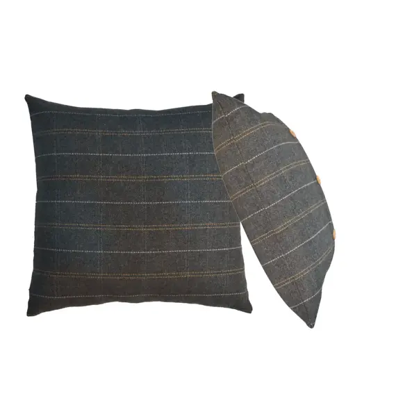 Buy Quinn Cushion Set of 2 - Pewter Tweed, 9 image