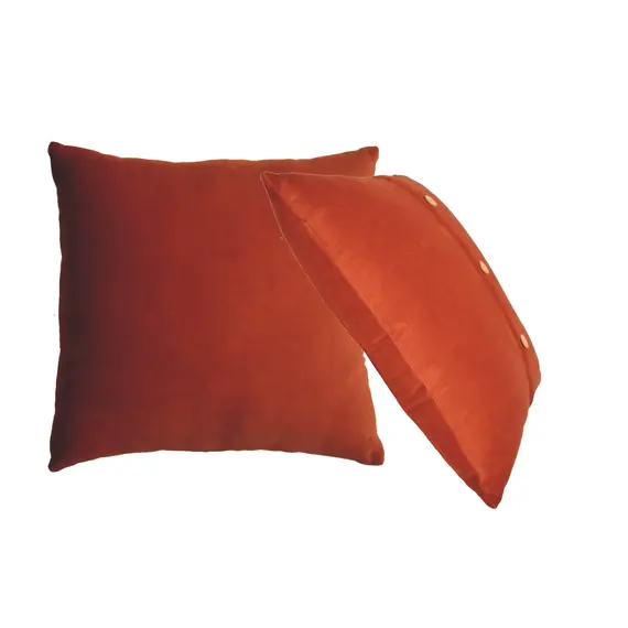 Buy Quinn Cushion Set of 2 - Rust, 9 image