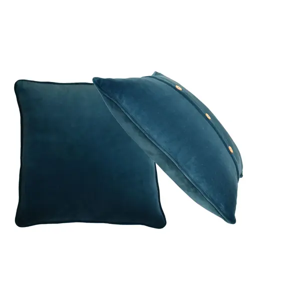Buy Quinn Cushion Set of 2 - Teal, 9 image