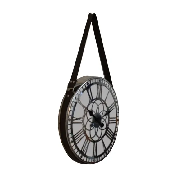 Buy White and Chrome Hanging Wall Clock, 4 image