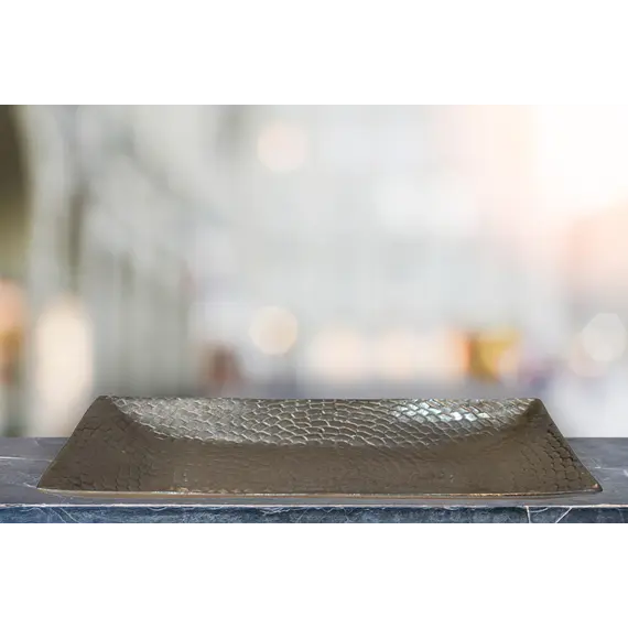 Buy Battered Nickle Tray, 19 image