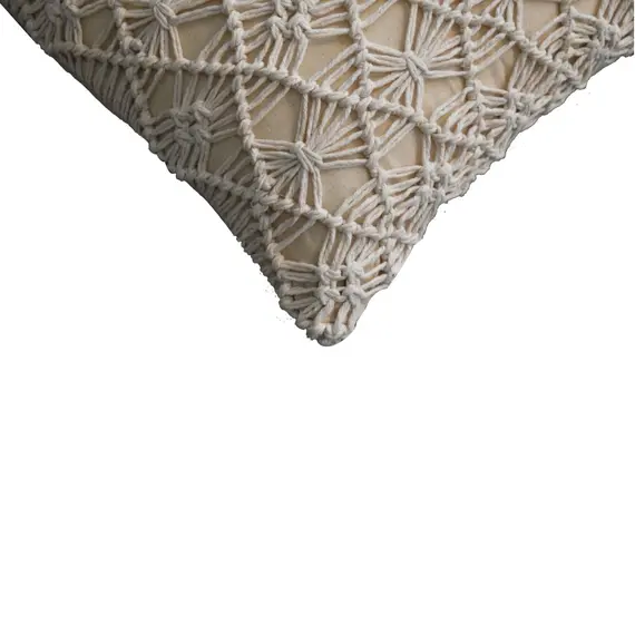 Buy Natural White Maura Cushion - Set of 2, 5 image