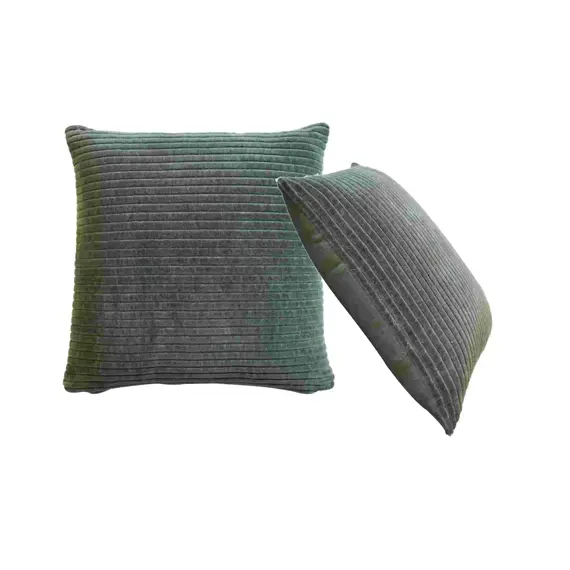 Buy Ribbed Green Cushion Set of 2, 10 image