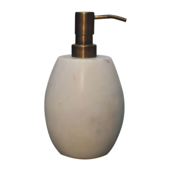 Buy White Marble Soap Dispenser of 2, 6 image