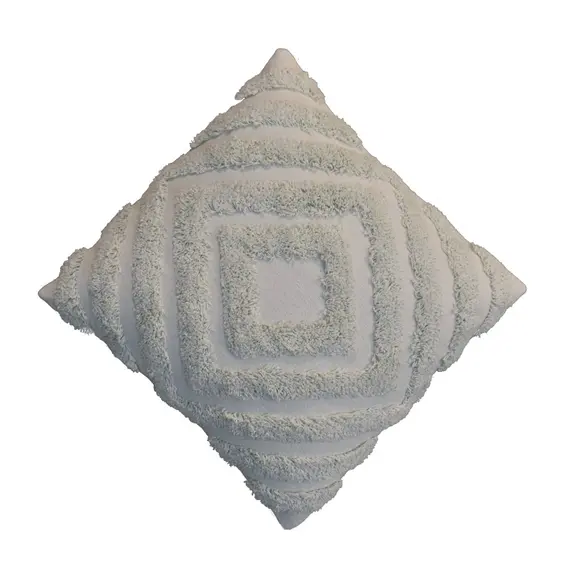 Buy Sage Green Diamond Cushion Set of 2, 5 image