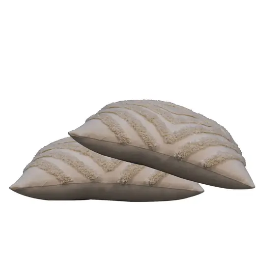 Buy Tacy Cream Cushion Set of 2, 3 image
