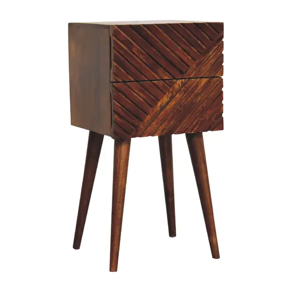 Buy Lille Mini Chestnut Bedside, 3 image