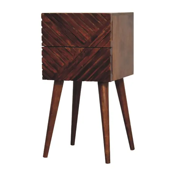 Buy Lille Mini Chestnut Bedside, 4 image