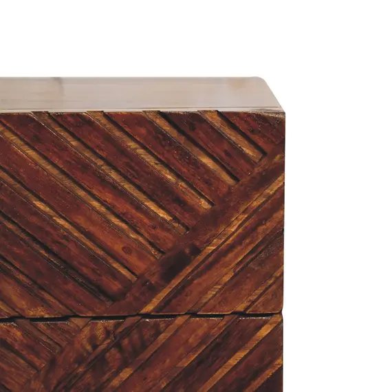 Buy Lille Mini Chestnut Bedside, 5 image