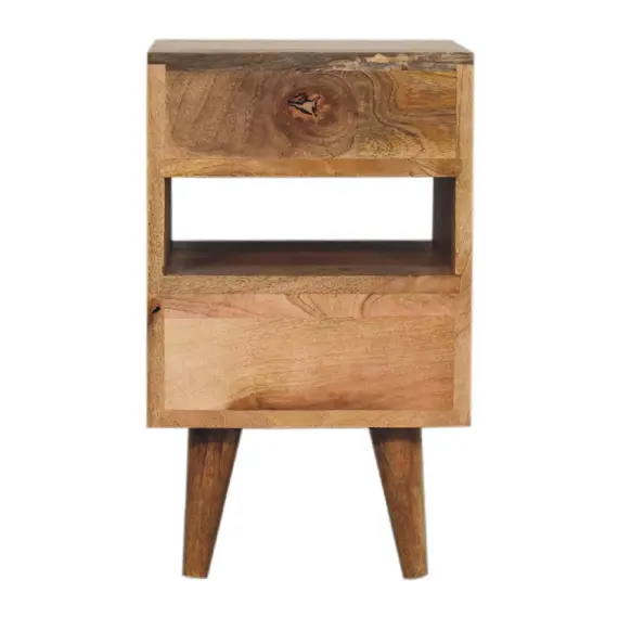 Buy Mini Classic Multi Oak-ish Bedside, 10 image