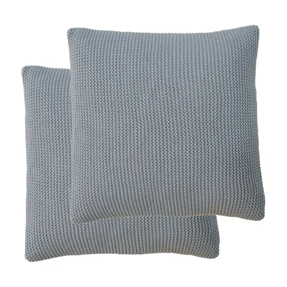 Buy Blue Cotton Cushion Set of 2, 2 image