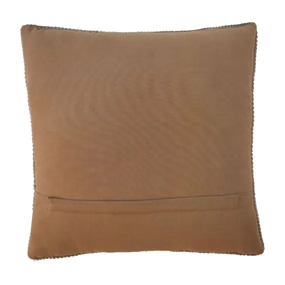 Buy Brown Cotton Cushion Set of 2, 8 image