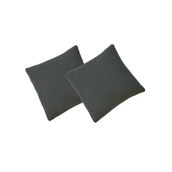 Buy Green Cotton Cushion Set of 2, 9 image