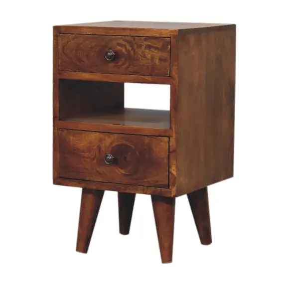 Buy Mini Classic Multi Chestnut Bedside, 3 image