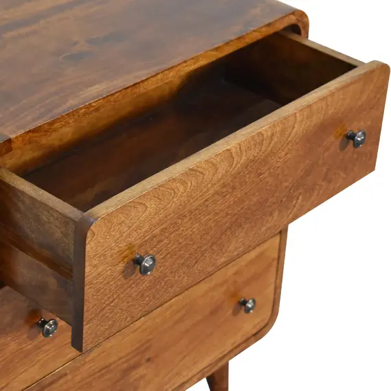 Buy Mini Curved Chestnut Chest, 7 image