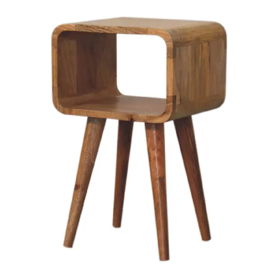 Buy Mini Curved Open Bedside, 4 image