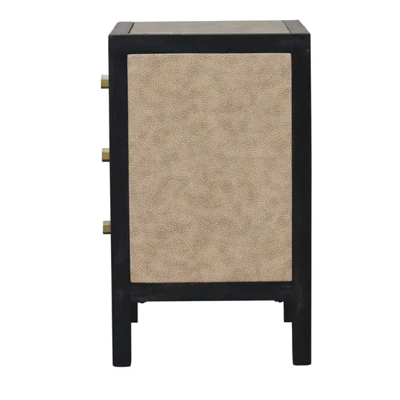 Buy Mini Faux Leather Bedside, 9 image