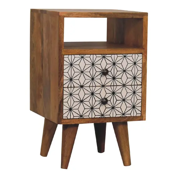 Buy Mini Prima Bedside with Open Slot, 4 image