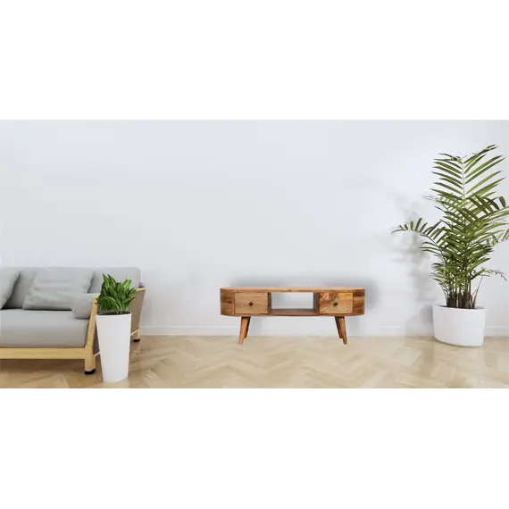 Buy Mini Rounded Entertainment Unit, 12 image