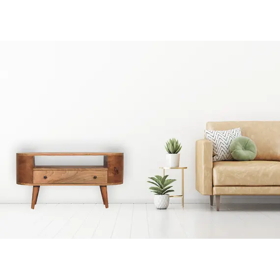 Buy Mini Rounded Entertainment Unit, 12 image