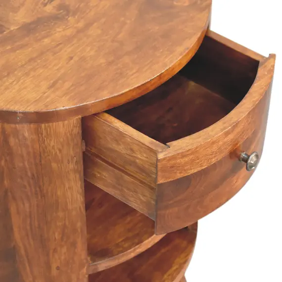 Buy Cortez Chestnut Bedside, 7 image