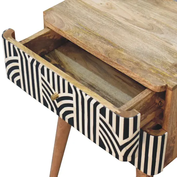 Buy Edessa Bone Inlay Bedside, 7 image