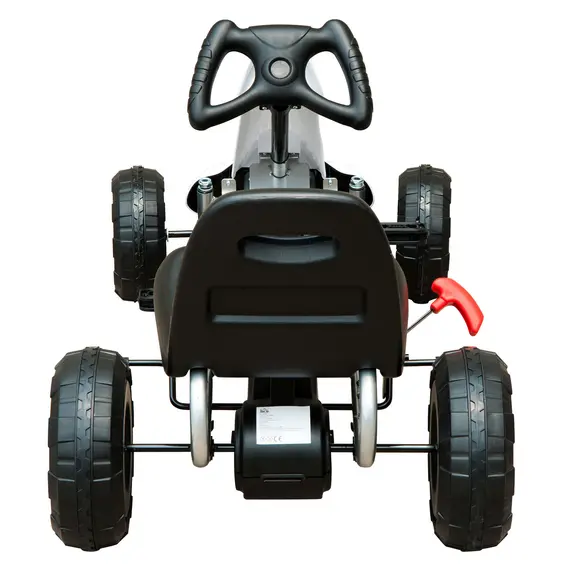 Buy Pedal Go Kart Toy for Kids with Rubber Wheels Outdoor Race, 5 image