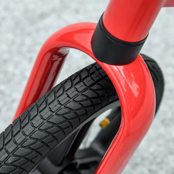 Buy 12" Kids Balance Bike, No Pedal Training Bike for Children with Adjustable Seat, 360В° Rotation Handlebars - Red, 8 image
