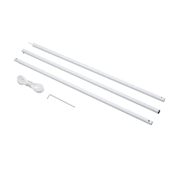 Buy Outsunny Sail Shade Poles W/ Eye Bolt Kit