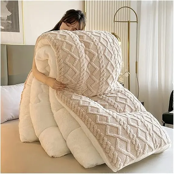 Buy Super Thick Winter Warm Blanket for Bed, 5 image
