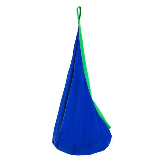 Buy HOMCOM Swing Seat Hammock, Ï†70 x 150H cm-Blue, 7 image