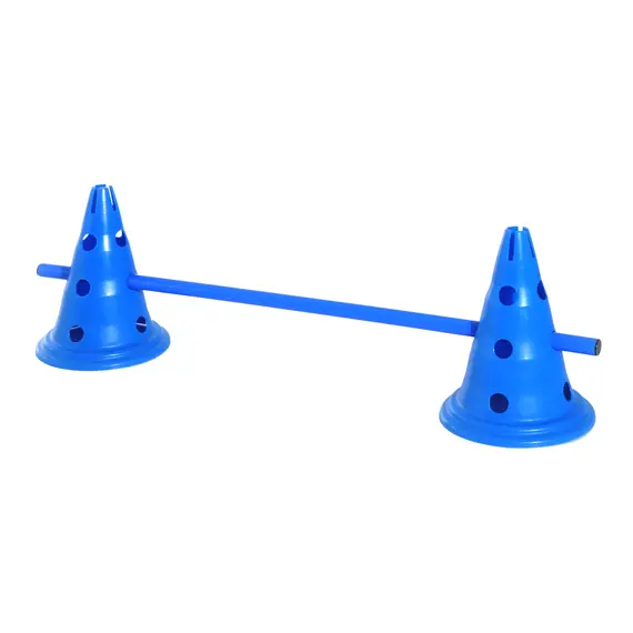 Buy PawHut Dog Agility Equipment Play Run Jump Kit Indoor Outdoor Exercise Pet Puppy Training Sets w/ 5 Cross Bars & 10 Conical Barrels, 7 image