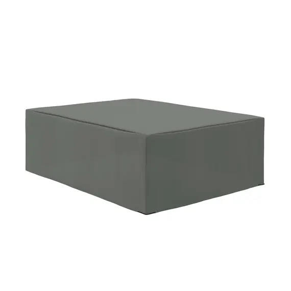 Buy 600D Oxford Outdoor Garden Furniture Sofa Set Cover, Waterproof Anti-UV Rattan Sun Lounger Protection Protector Cover, 275L x 205W x 90Hcm, Grey
