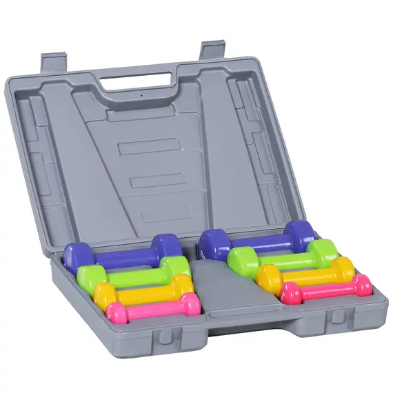 Buy 10KG Dumbbells Set with Carry Case, Hand Weights for Women and Men Home Gym Weight Lifting Training