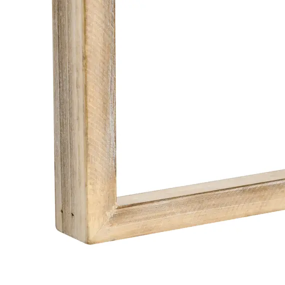 Buy Vintage Large Wall Clock with Roman Numerals, 60cm/24 Inch Silent Non Ticking Metal Wood Clocks for Living Room Kitchen, Distressed White, 9 image