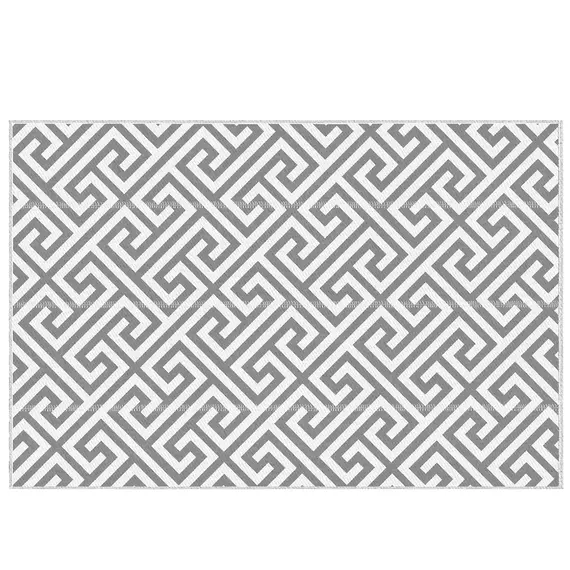Buy Outdoor Rug Reversible Mat Plastic Straw Rug Portable RV Camping Mat for Garden Picnic Indoor, 152x243cm, Light Grey